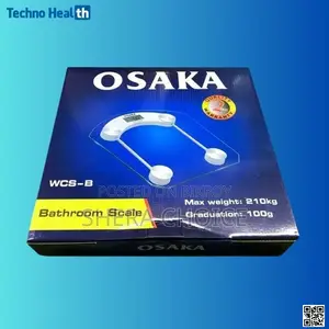 Osaka Digital Body Weight Scale Smart Glass Bathroom Weighing Machine