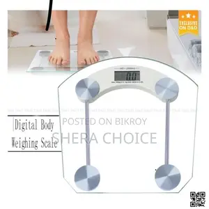 Osaka Digital Body Weight Scale Smart Glass Bathroom Weighing Machine