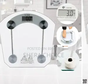 Osaka Digital Body Weight Scale Smart Glass Bathroom Weighing Machine