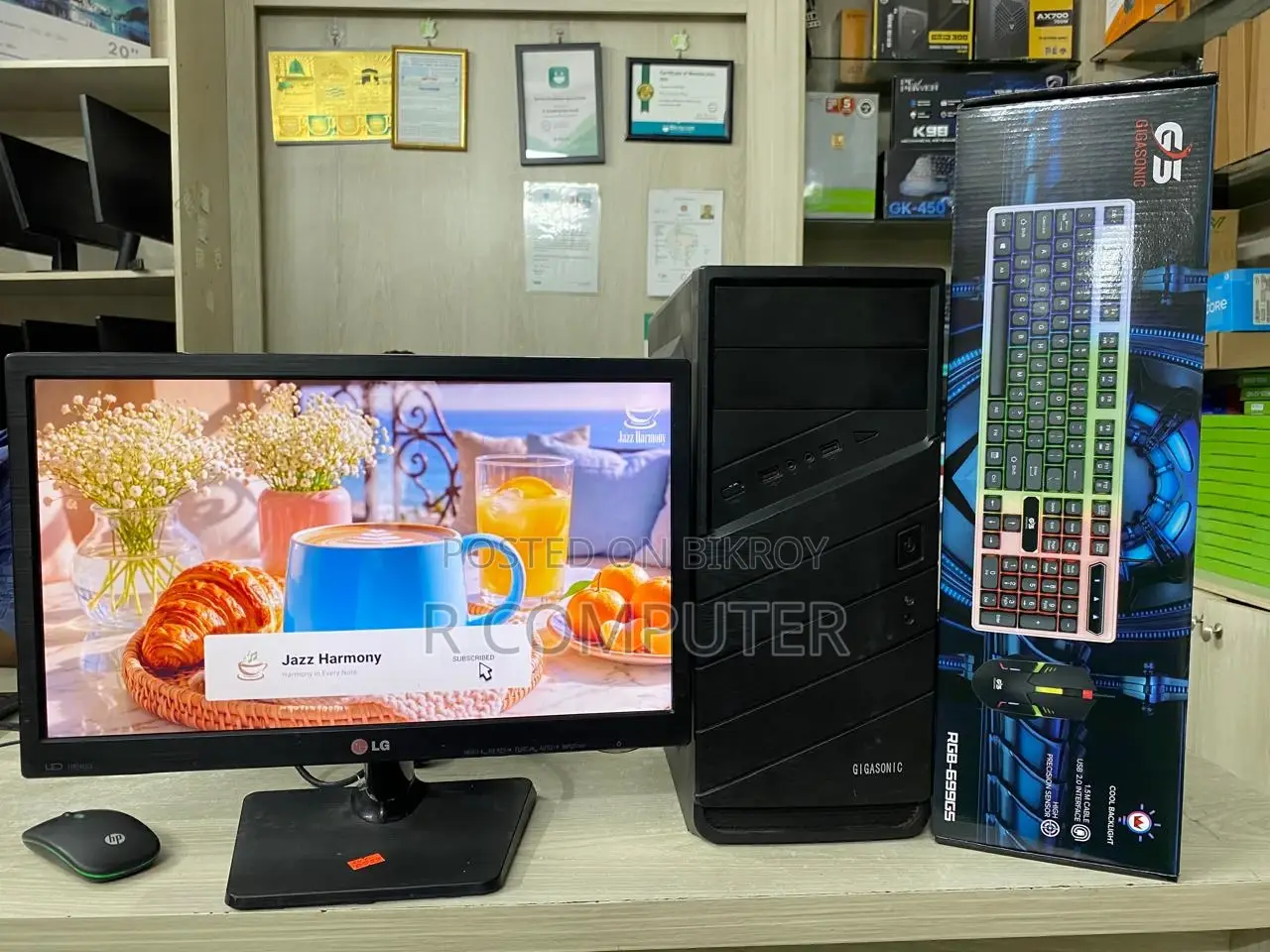 ডেস্কটপ কম্পিউটার 4GB Intel Core I5 SSD 128GB