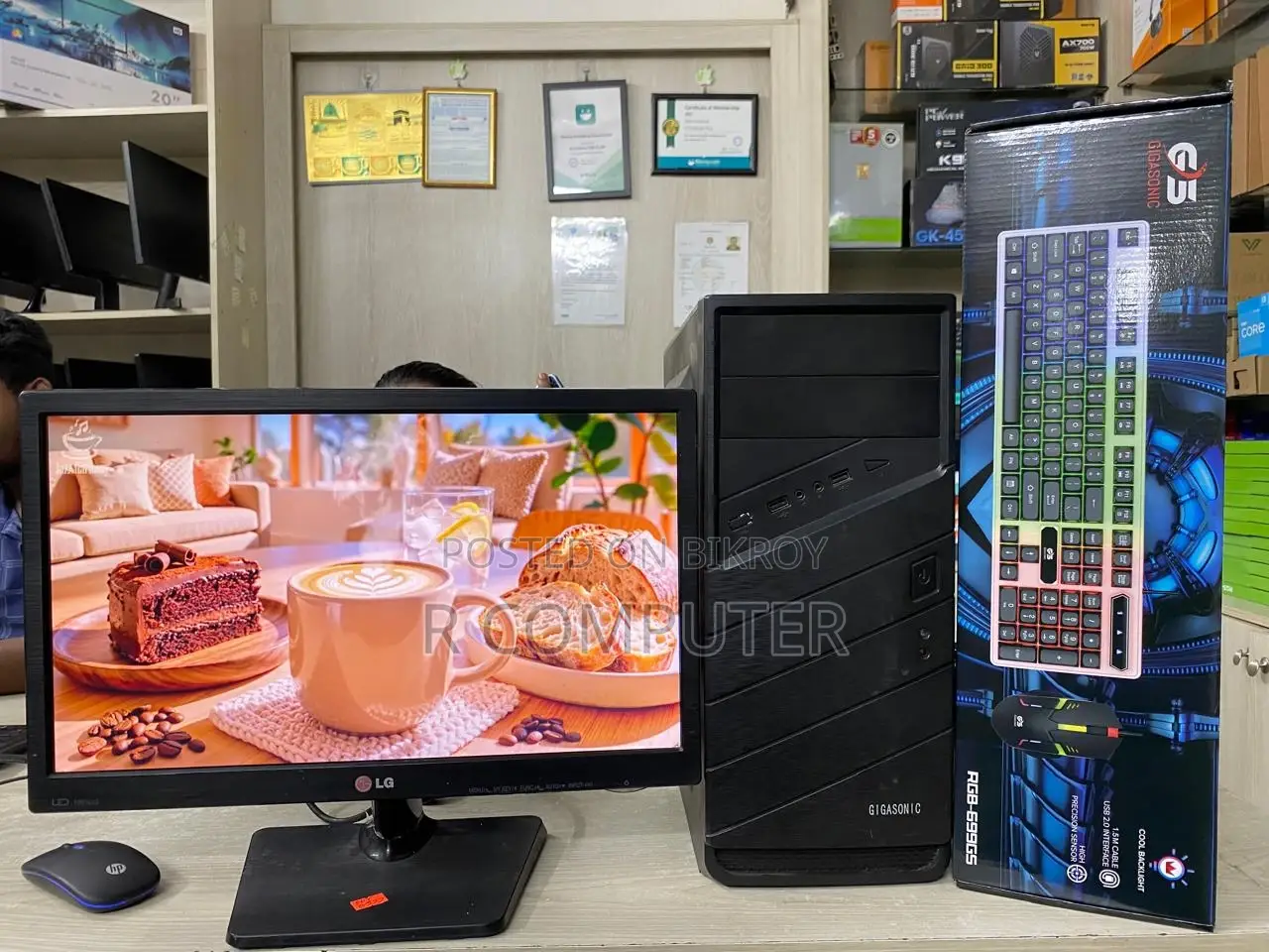 ডেস্কটপ কম্পিউটার 4GB Intel Core I5 SSD 128GB