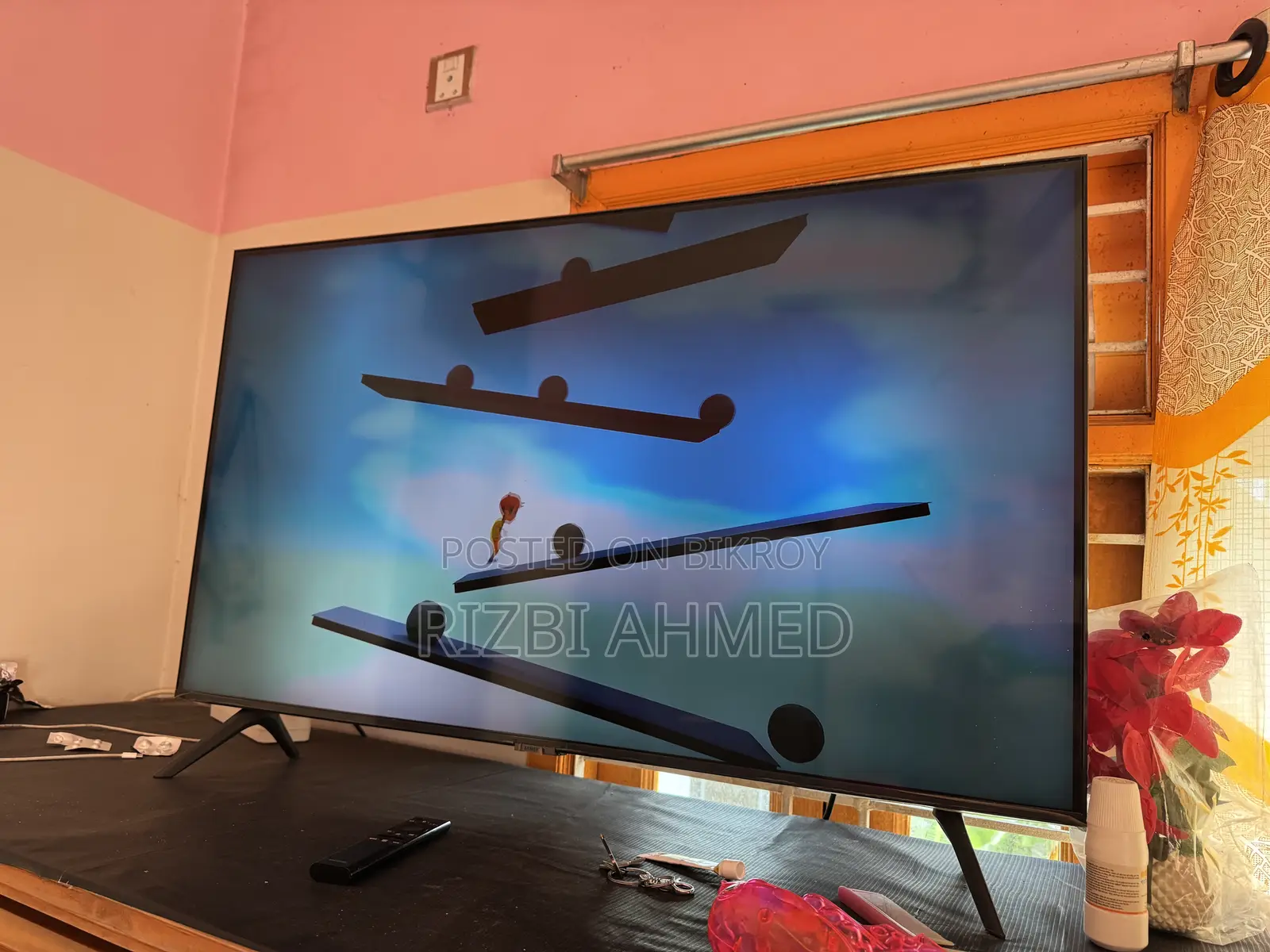 Samsung 43" Crystal Clear Au7700 Smart Tv