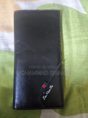 Leather Long Wallet