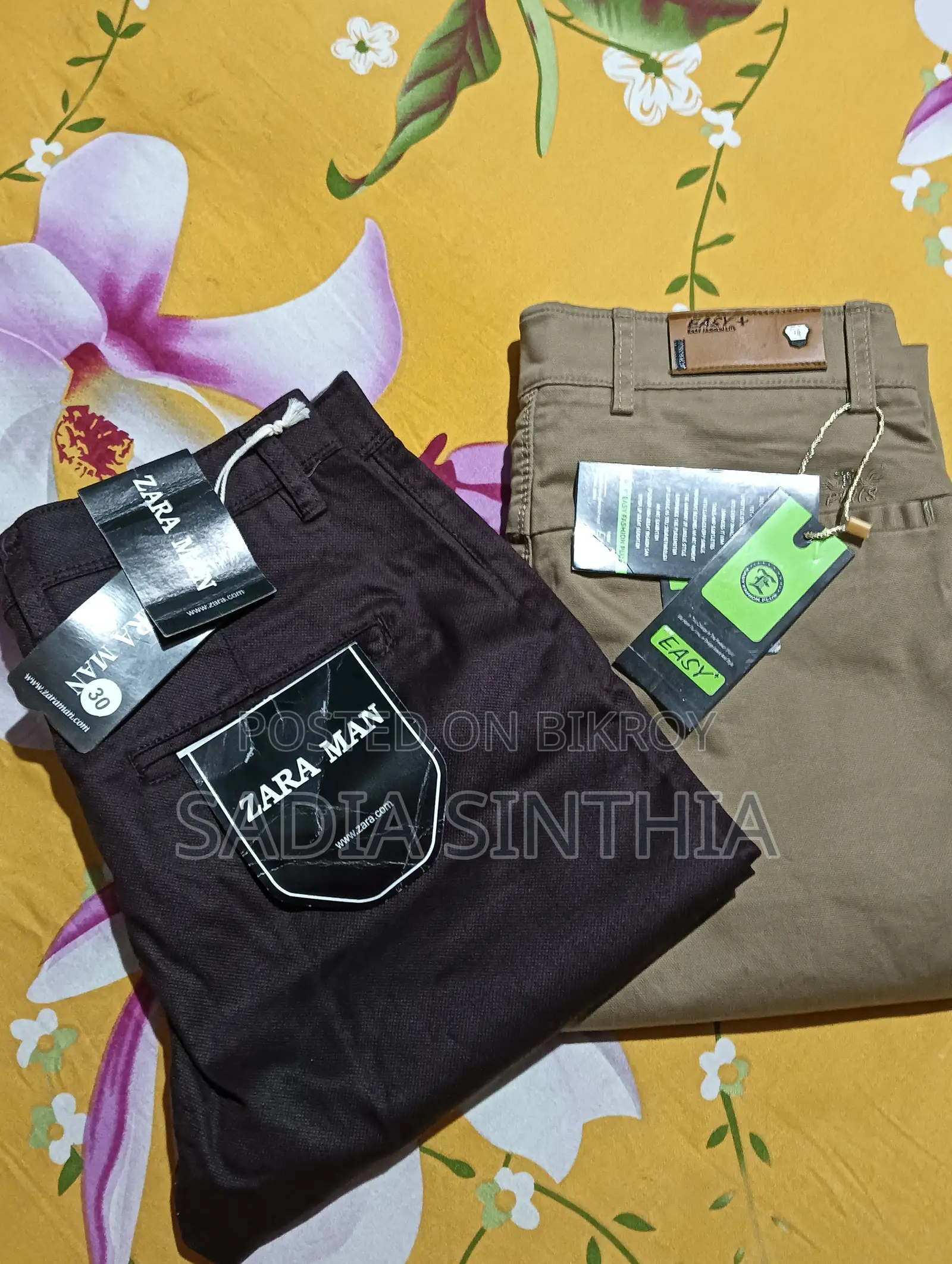 Zara Easy Pant Combo - Waist 30, Fixed 2000
