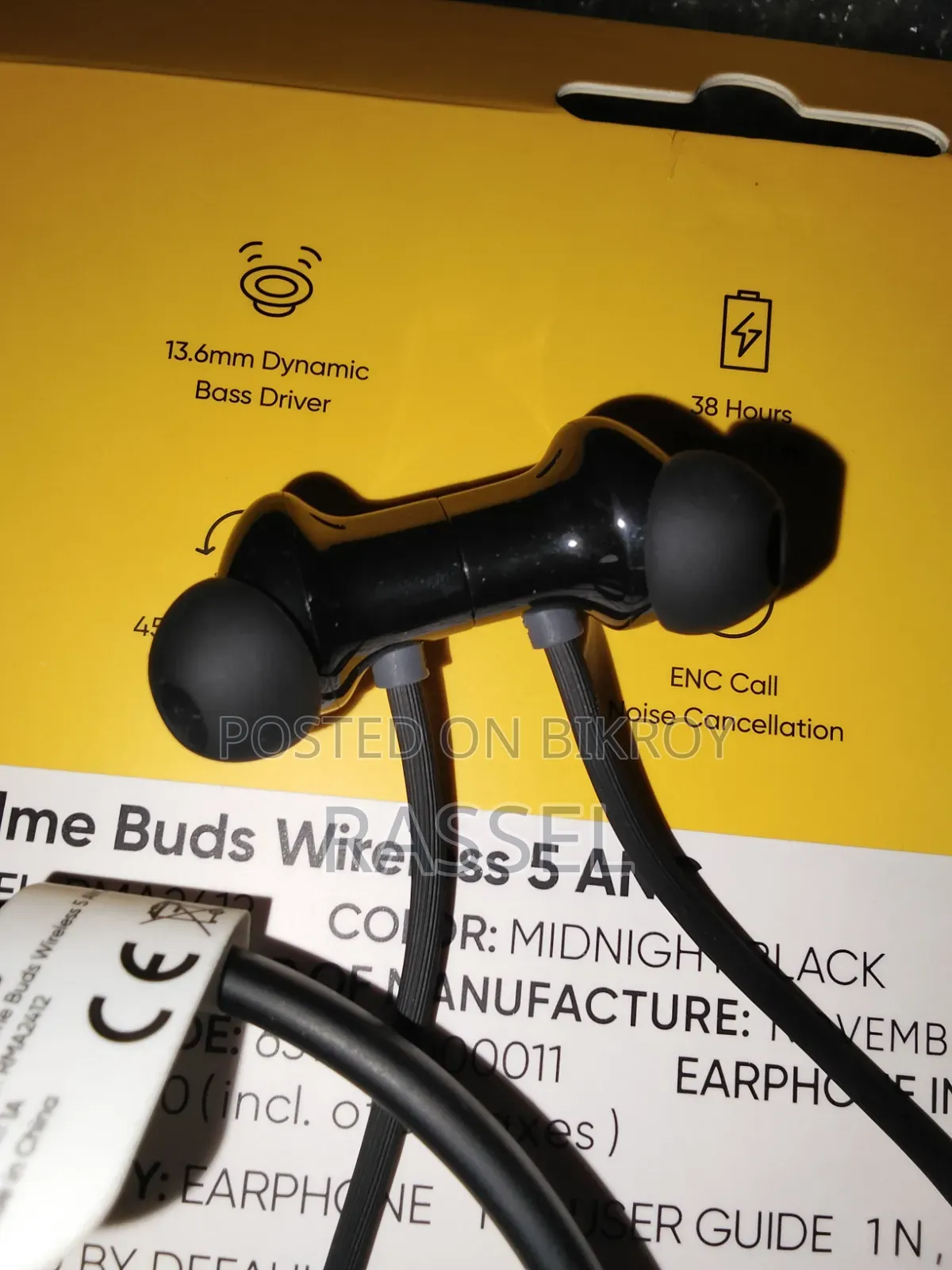 Realme Buds 5 ANC Neckband (50db Hybrid ANC)
