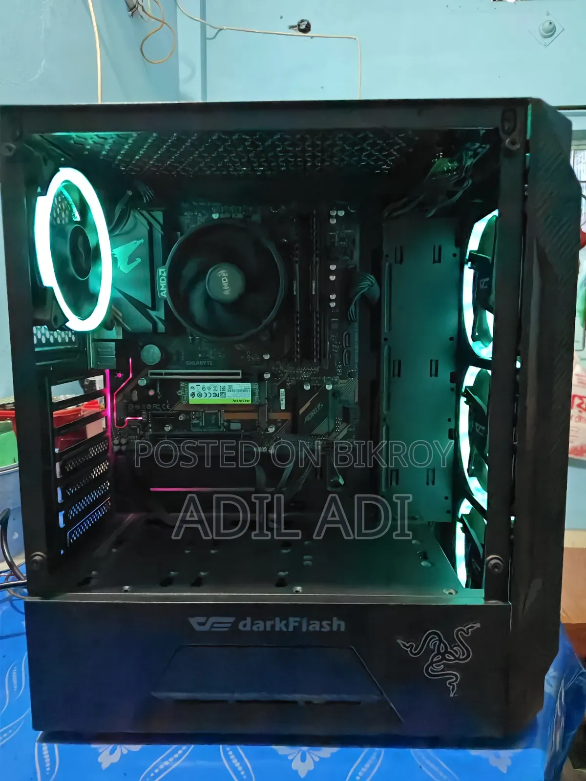 Desktop Computer 16GB AMD Ryzen 5 SSD 350GB