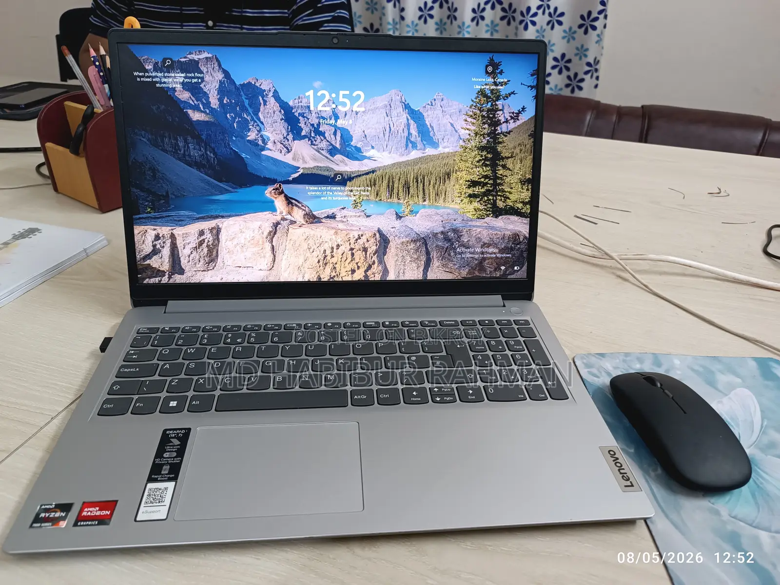 Laptop Lenovo IdeaPad 1 8GB AMD Ryzen 5 SSD 512GB