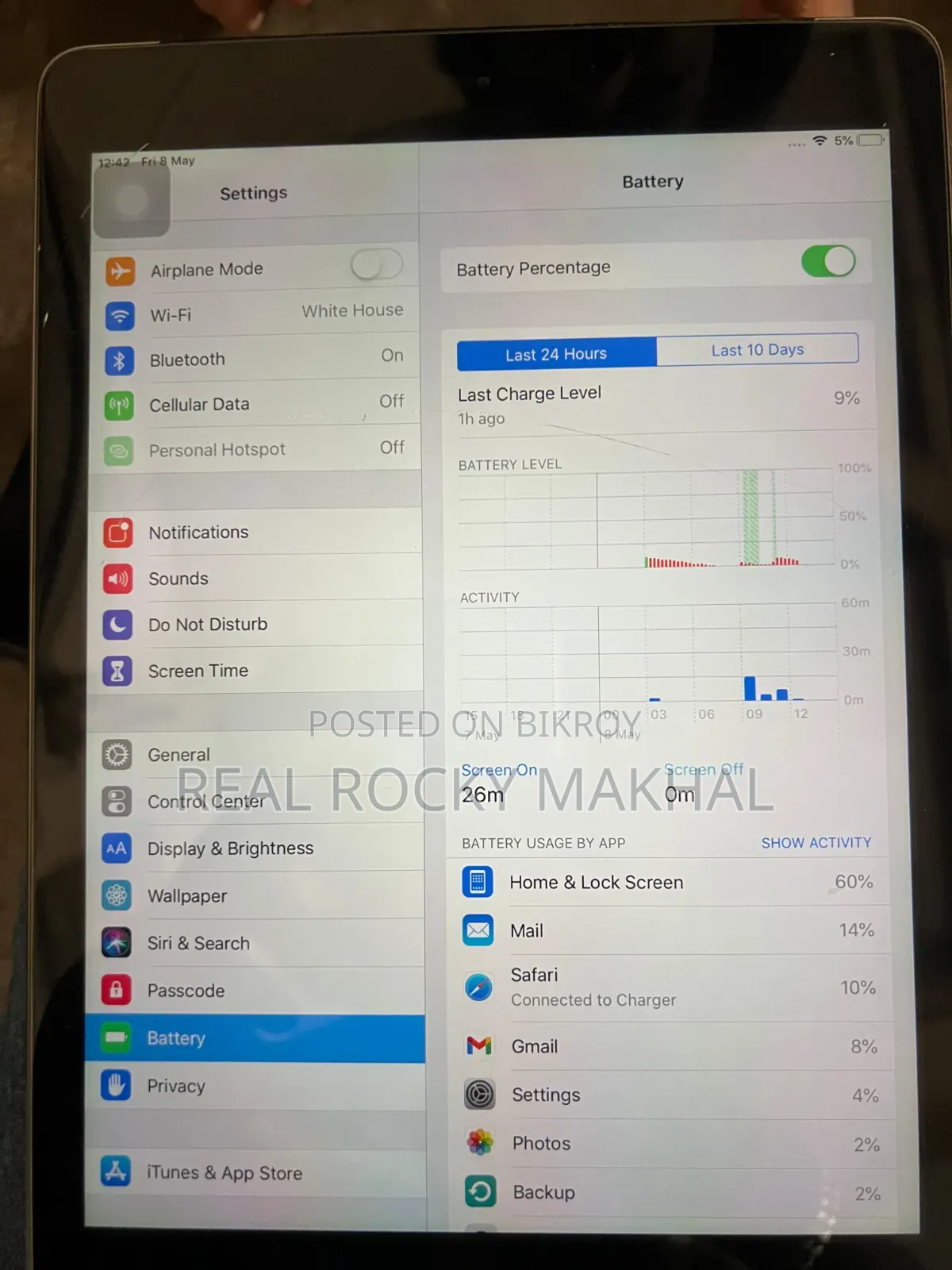 Apple iPad Air 16 GB Gray