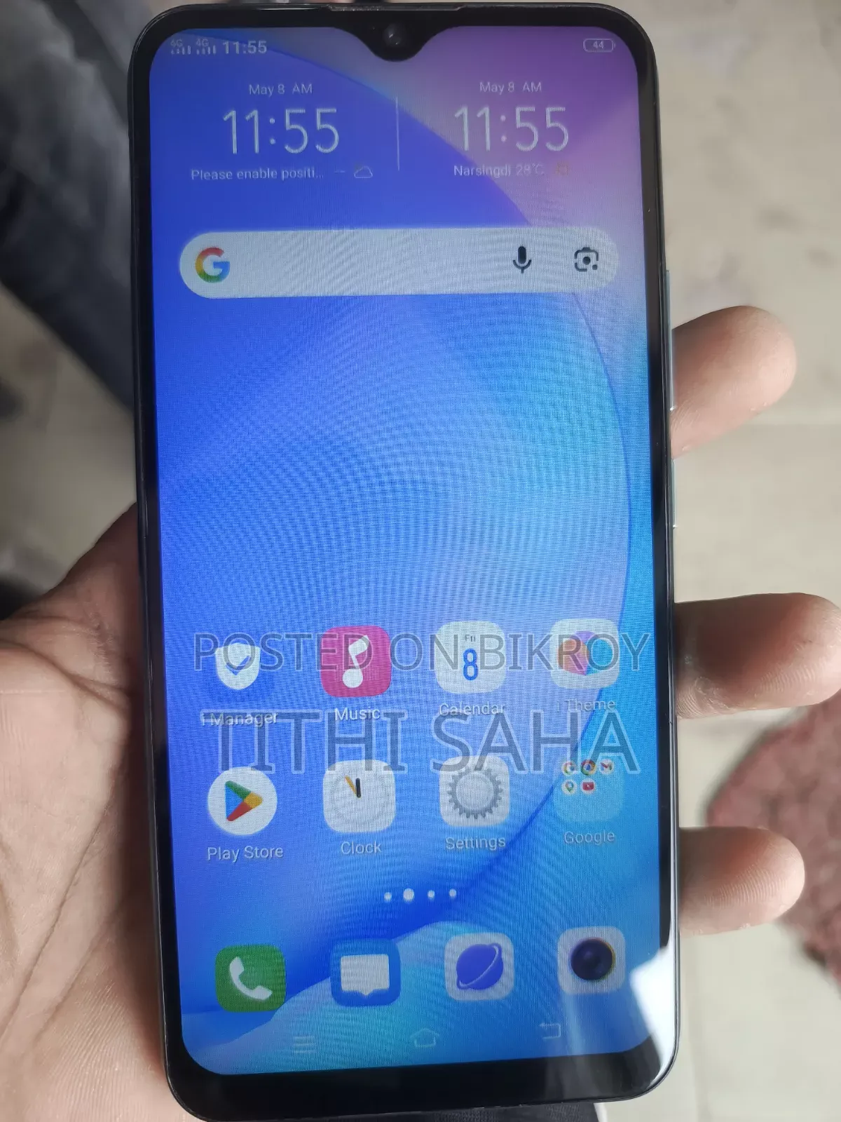 Vivo Y17 256 GB Gray