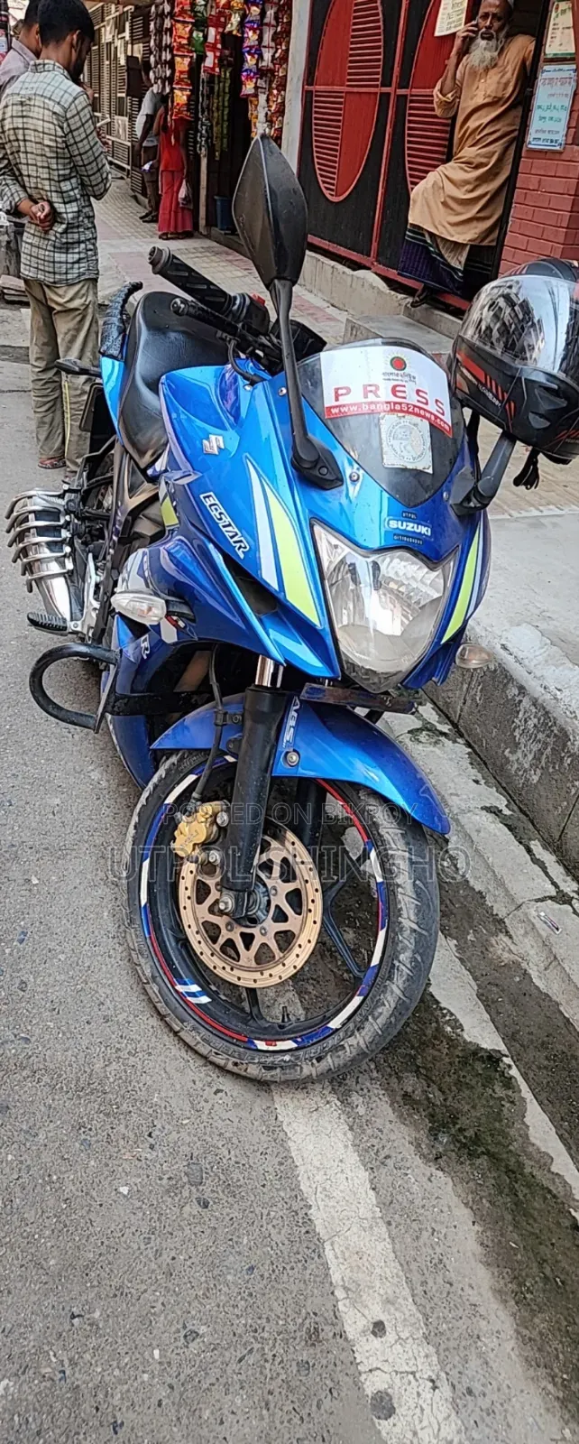 Suzuki Gixxer SF FI 2020 Blue