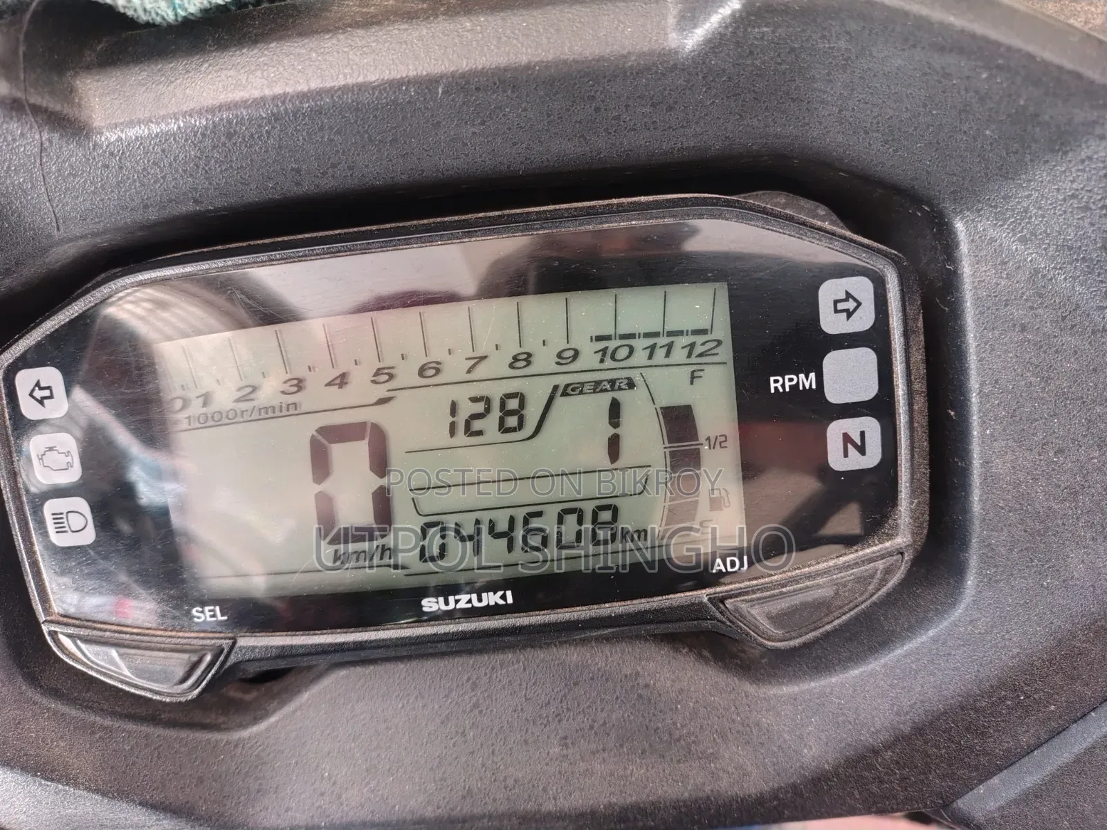 Suzuki Gixxer SF FI 2020 Blue
