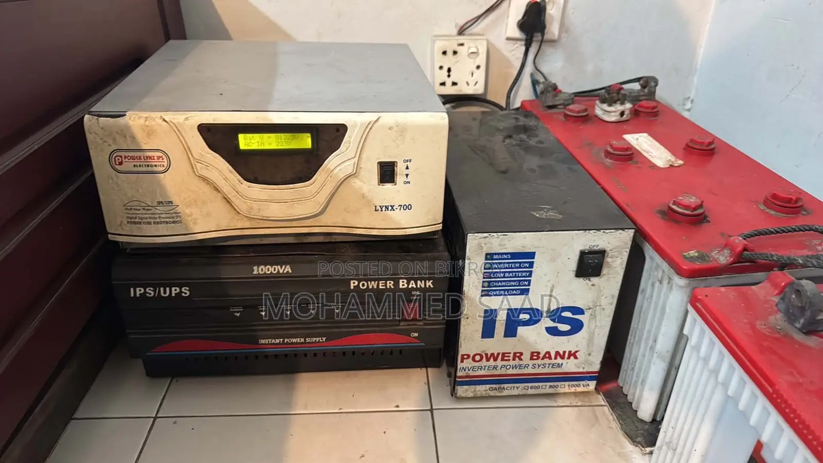 700 Watt IPS With Rangs Battery 165ah