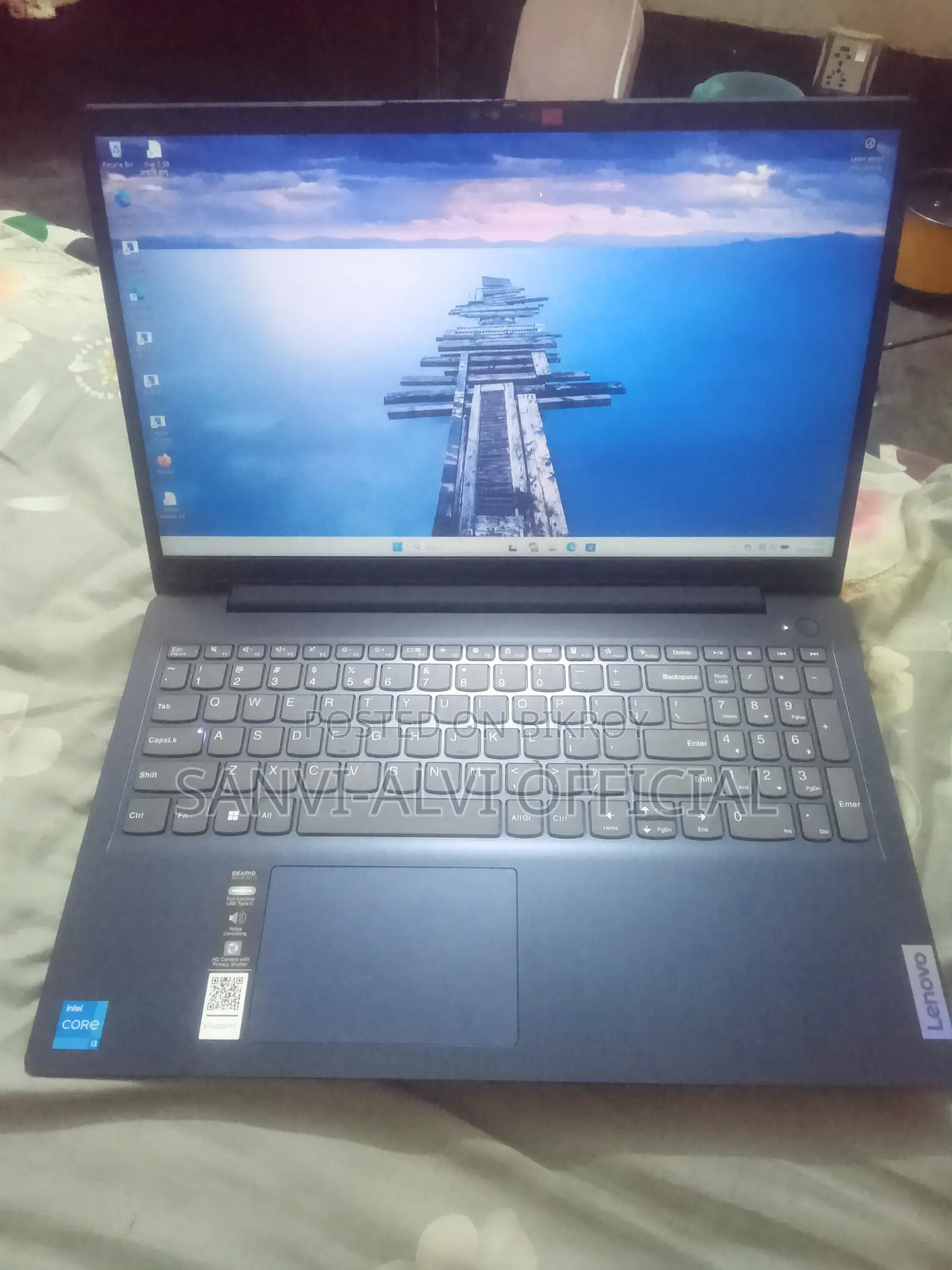 Laptop Lenovo Ideapad 3 8GB Intel Core I3 SSD 512GB