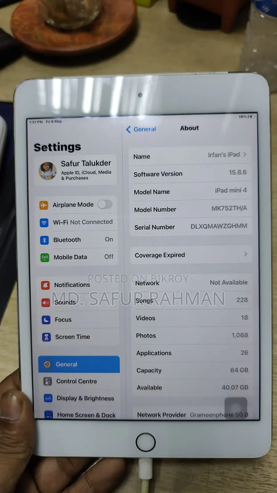Apple iPad Mini 4 64 GB