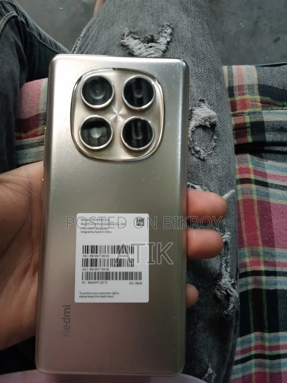 Xiaomi Redmi Note 14 4G 256 GB Rose Gold