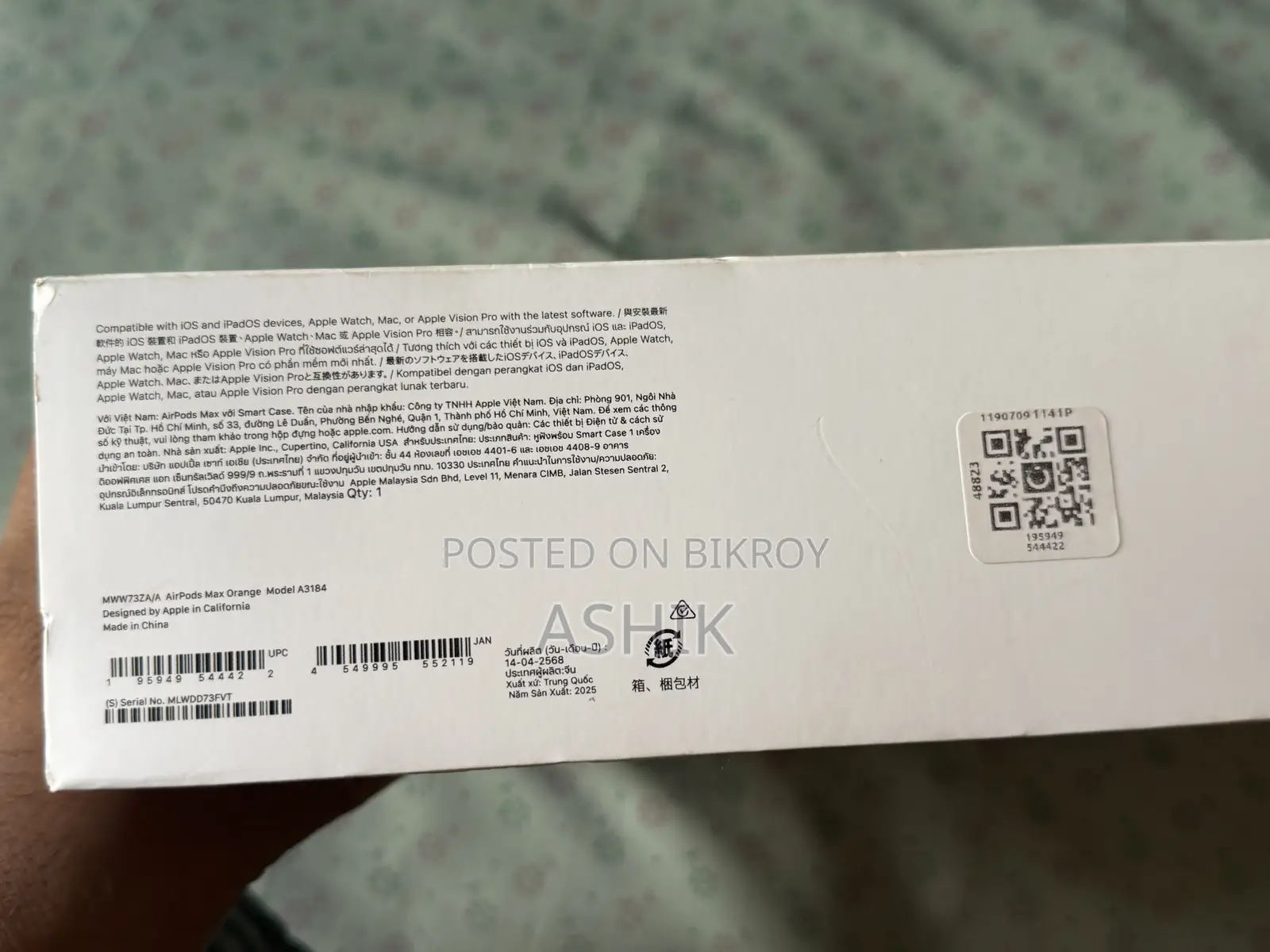 Apple Airpod Max 1 Orange