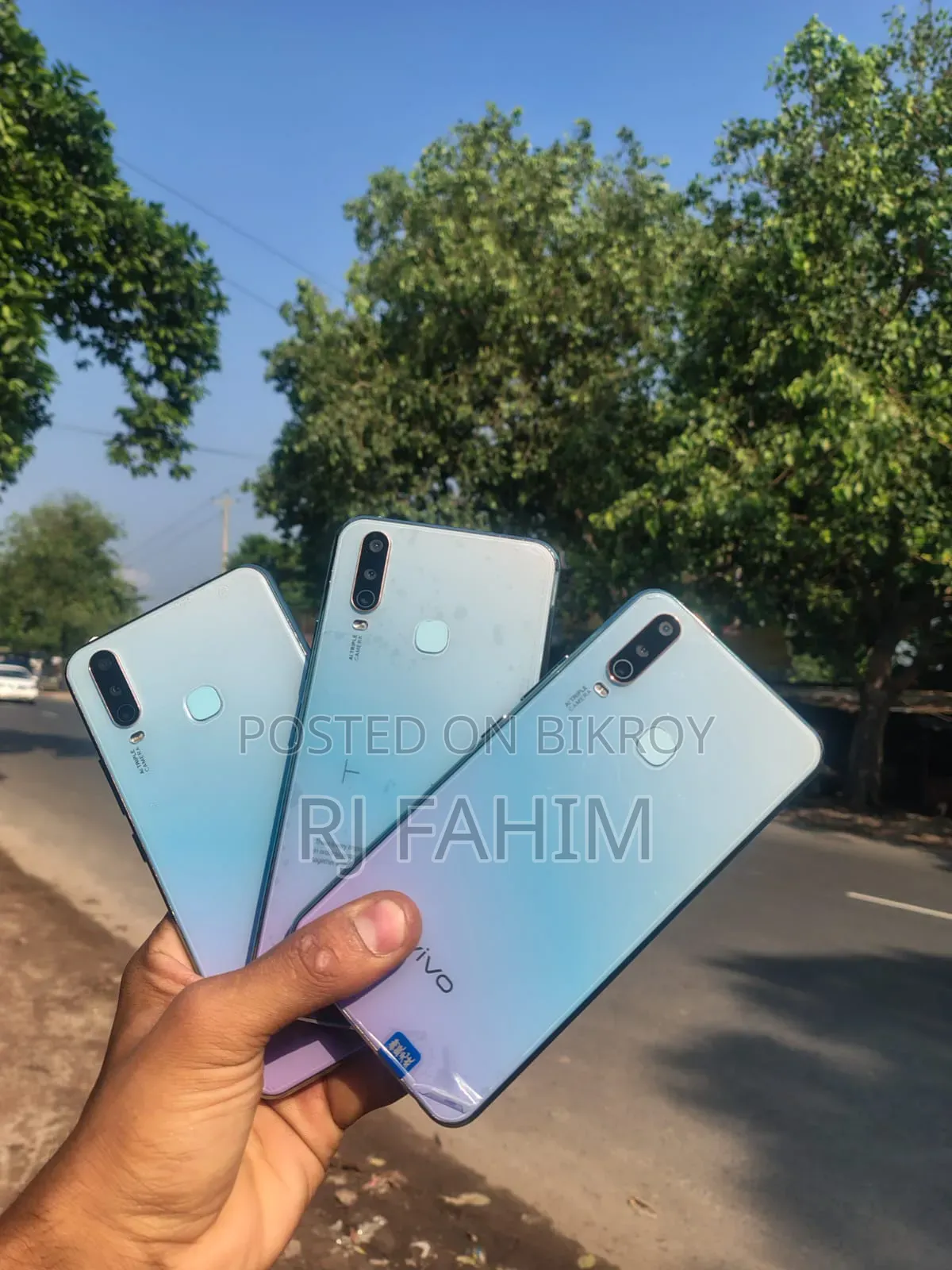 New Vivo Y17 256 GB Purple