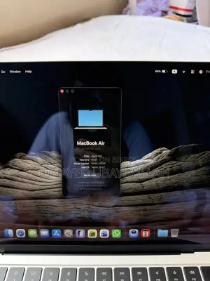 New Laptop Apple MacBook Air 2024 M3 13-Inch 8GB Apple M3 SSD 256GB