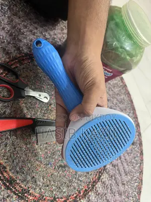 Nail Cutter, Cat Food, Brush, Flea Comb