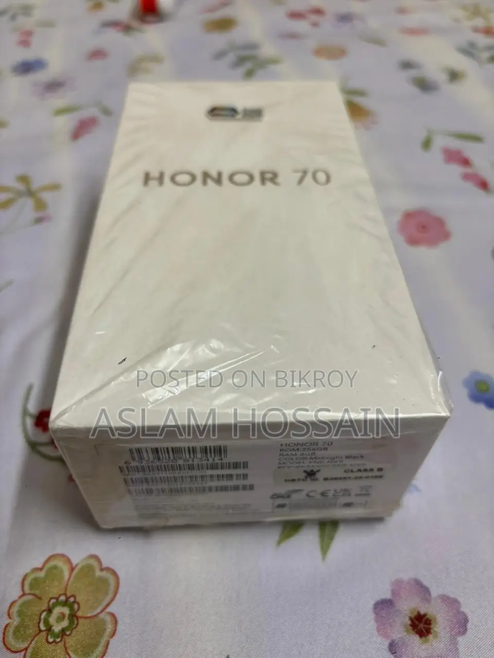 Honor 70 256 GB Black