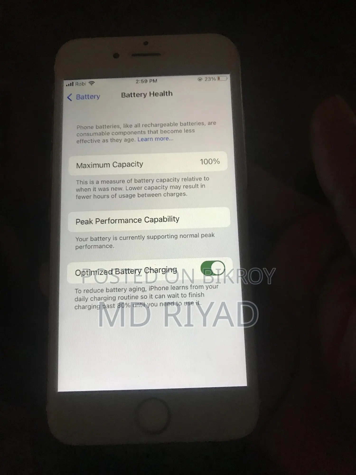 Apple iPhone 6s 64 GB Rose Gold