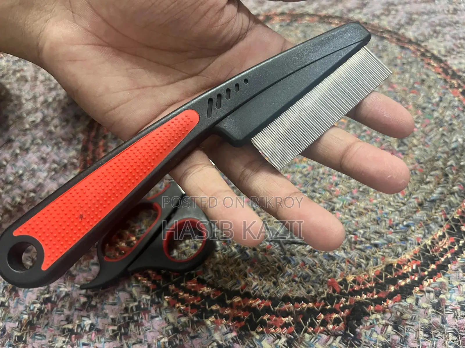 Nail Cutter, Cat Food, Brush, Flea Comb