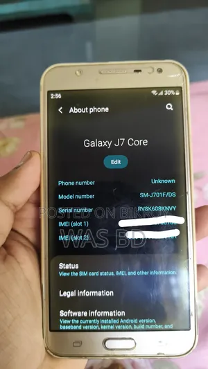 Samsung Galaxy J7 32 GB Gold