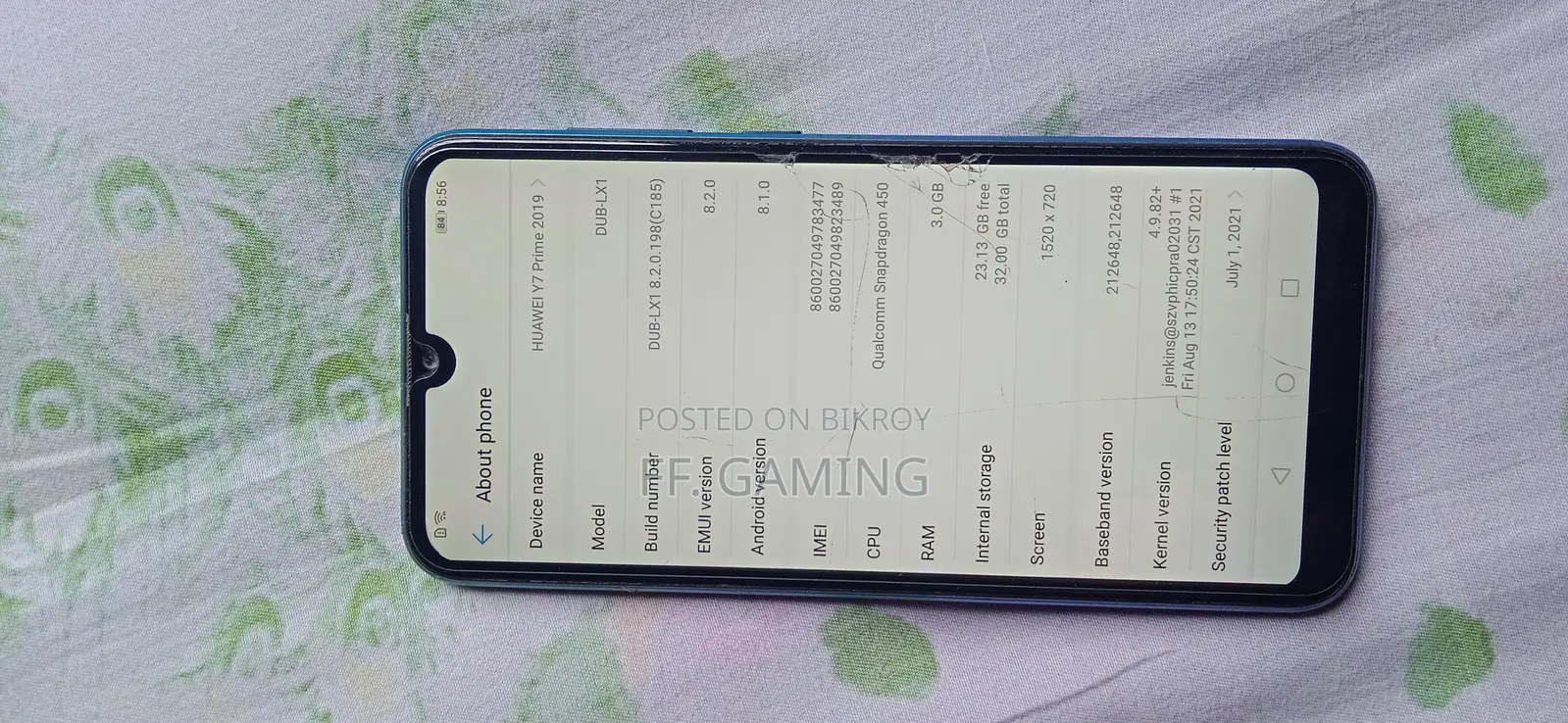 Huawei Y7 Prime 32 GB Blue