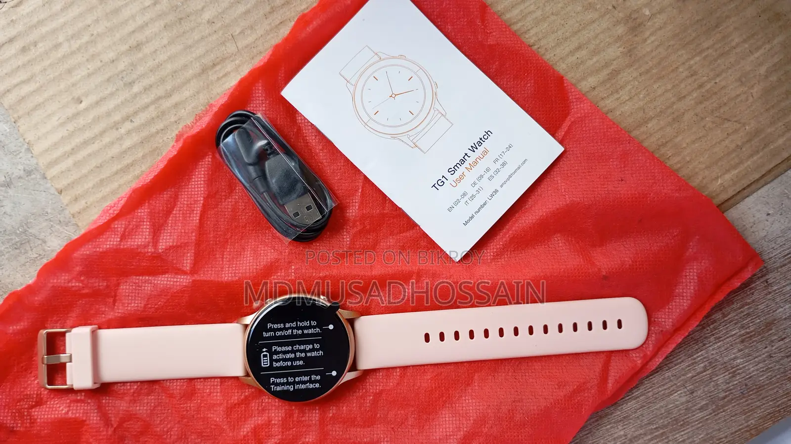 Tg1 Model:Lw36 Smart Watch