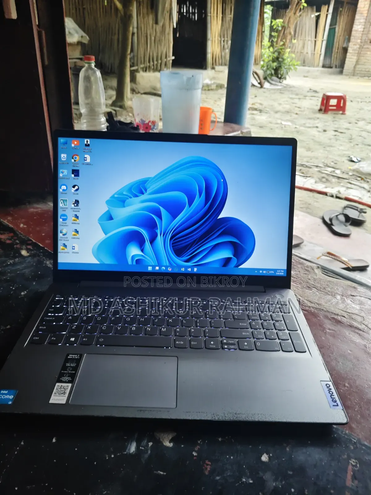 Laptop Lenovo Ideapad 3 8GB Intel Core I3 SSD 256GB