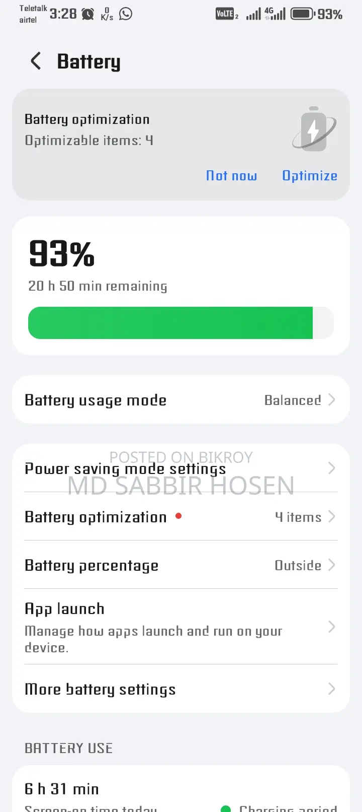 Honor X6b 128 GB