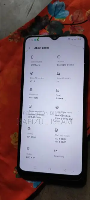 Oppo A16 32 GB Blue