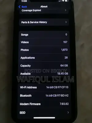 Apple iPhone XS 64 GB Black