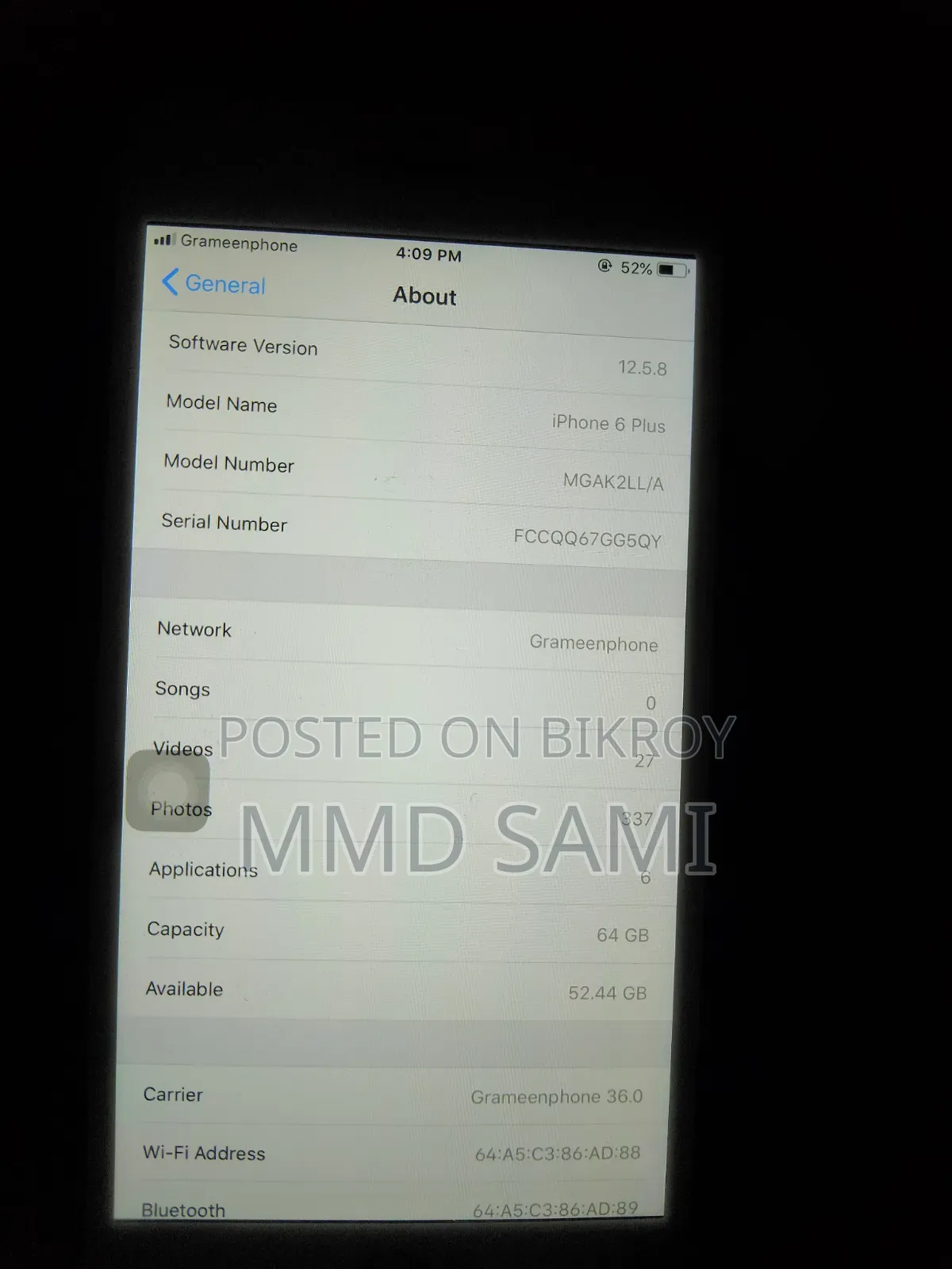 New Apple iPhone 6 Plus 64 GB Rose Gold
