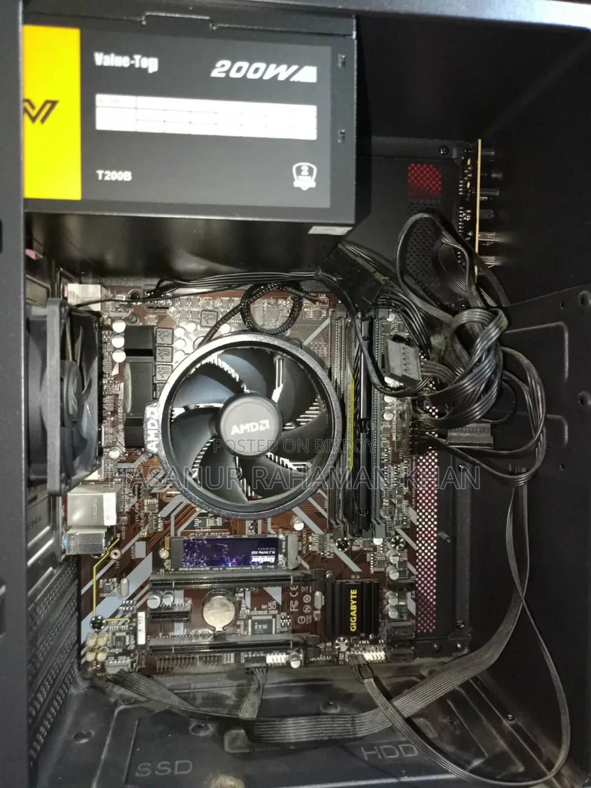 Desktop Computer 8GB AMD Ryzen 5 SSD 256GB