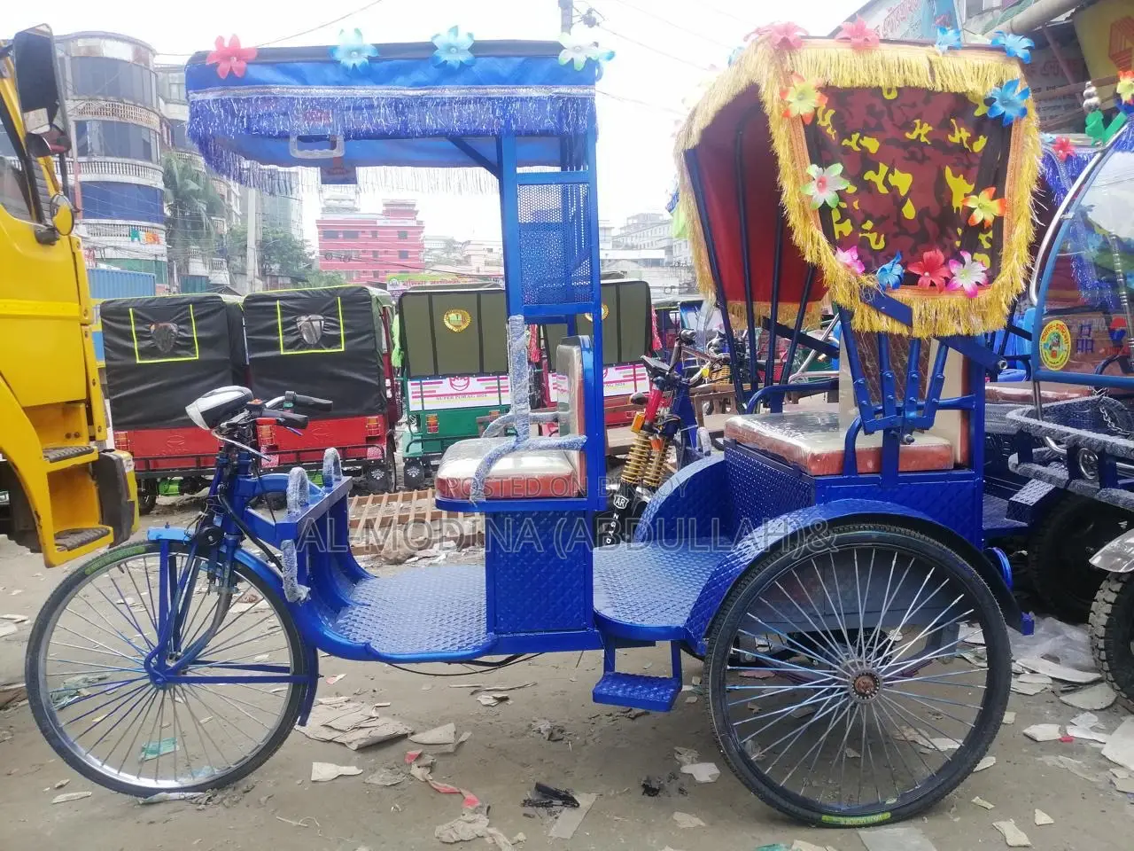 Model - 1006_ Disabled Rickshaw - With Wiring
