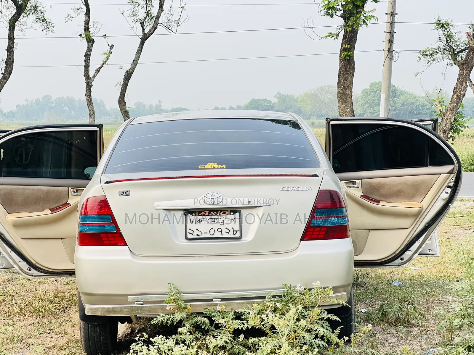 Toyota Corolla Sedan 2003 Silver