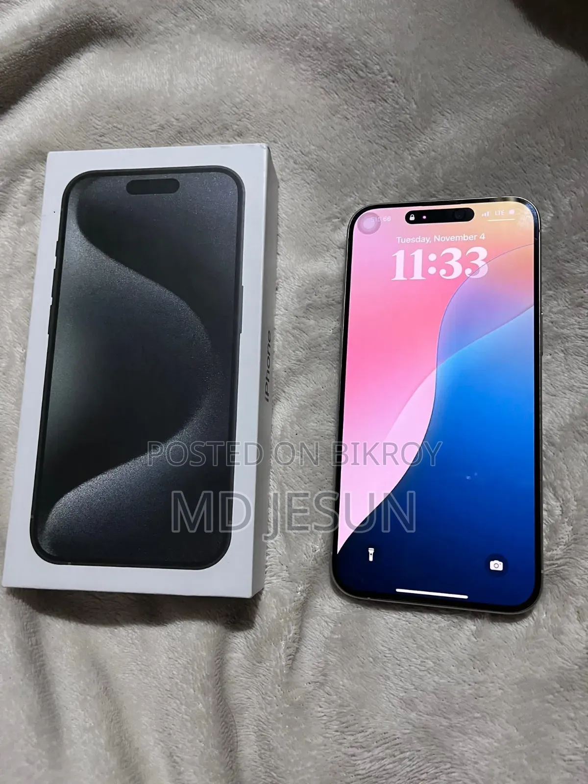 Apple iPhone 15 Pro Max 256 GB Silver