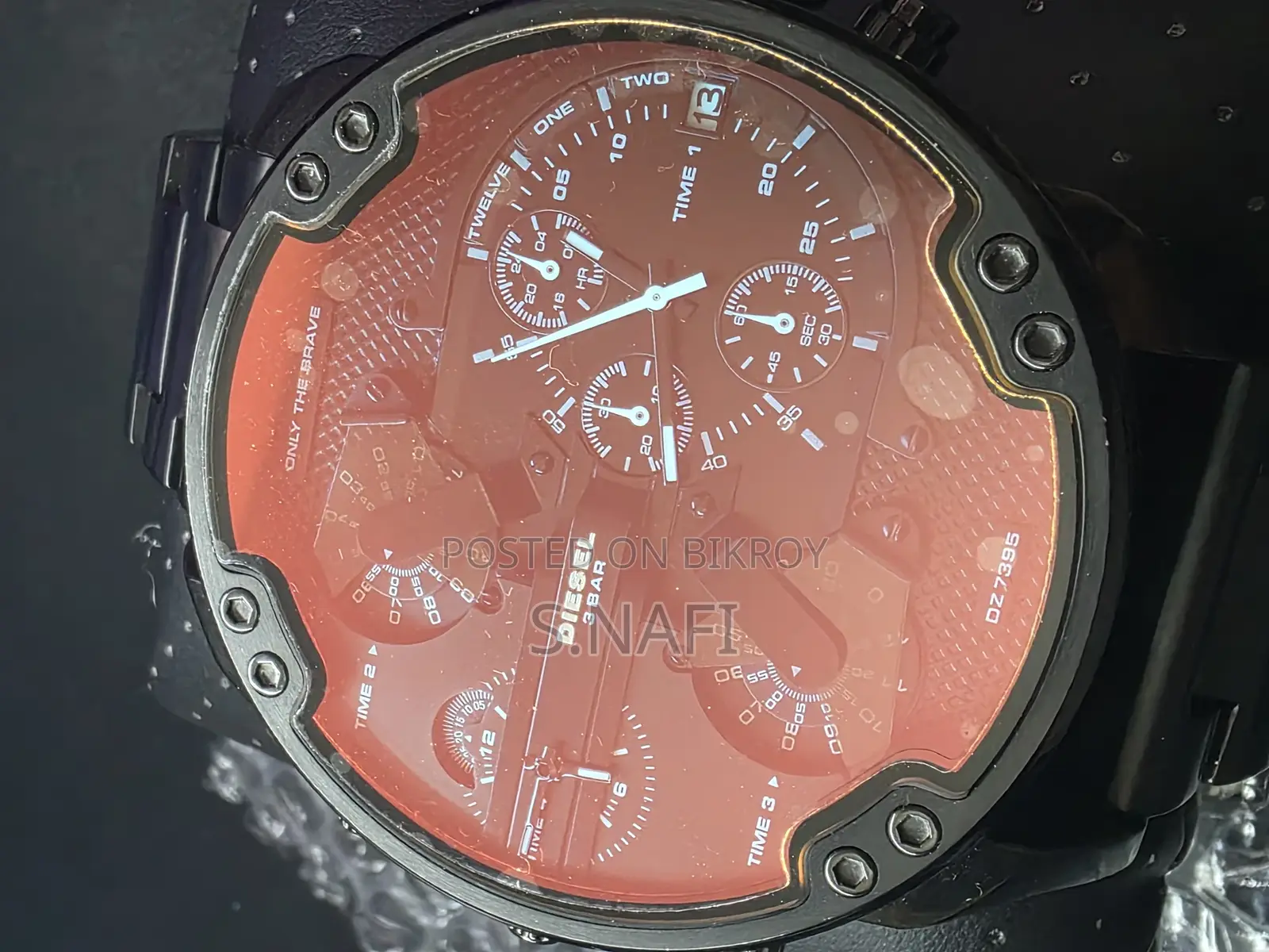 Diesel Daddy 2.0 Stainless Steel Chronograph Sports Watch