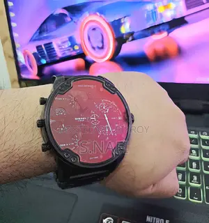 Diesel Daddy 2.0 Stainless Steel Chronograph Sports Watch