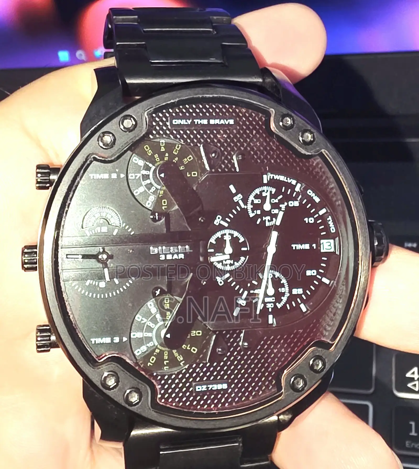 Diesel Daddy 2.0 Stainless Steel Chronograph Sports Watch