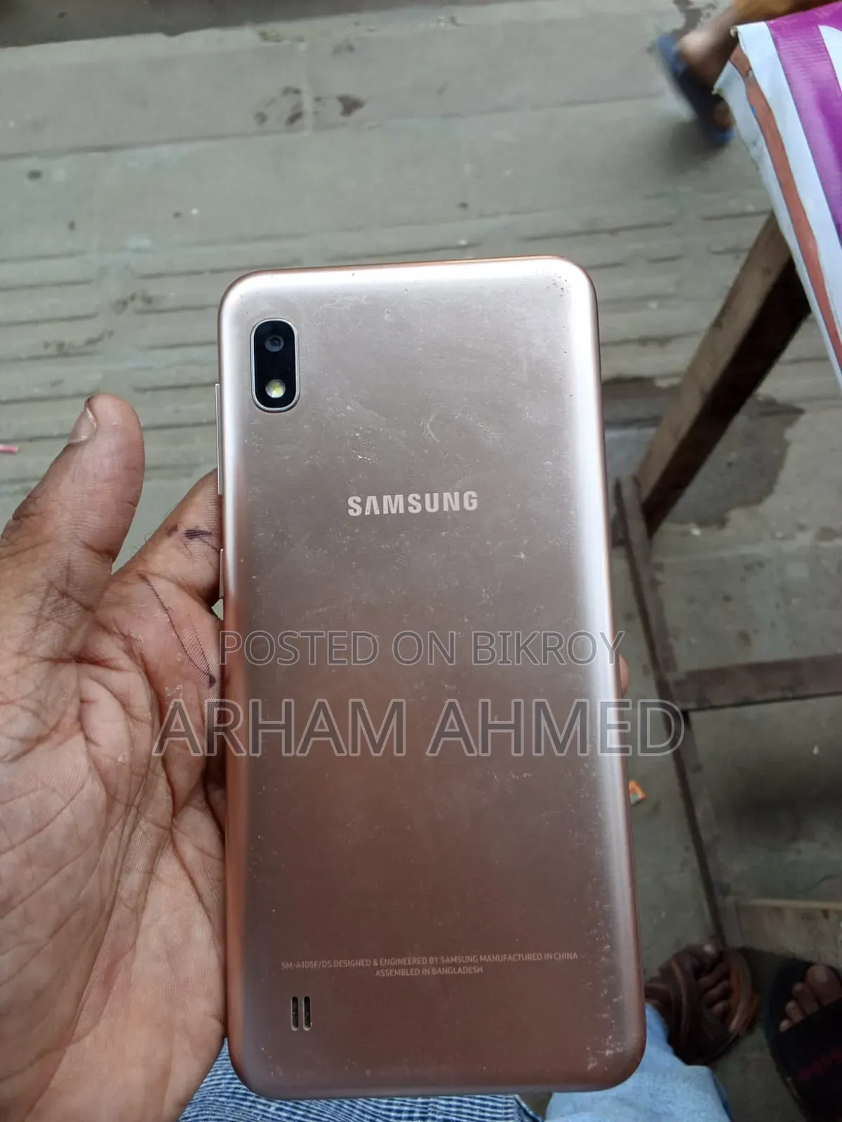 Samsung A10 32 GB Rose Gold