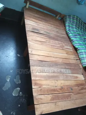 ২ টি মেহগনি কাঠের চৌকি(৩ ফিট×৬ ফিট)