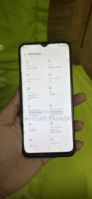 Oppo A5 128 GB Black