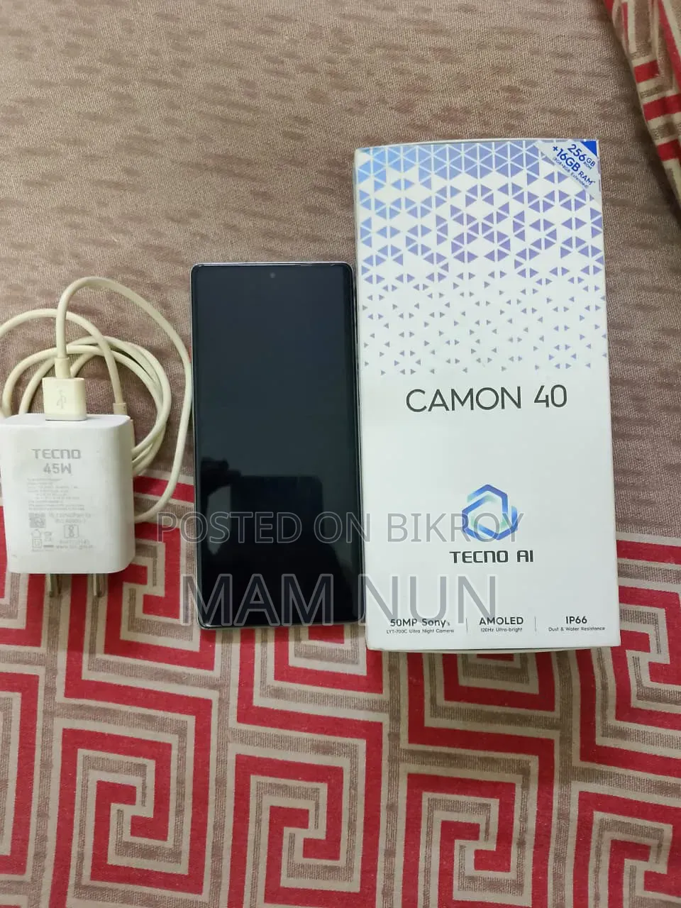 Tecno Camon 40 256 GB Gray