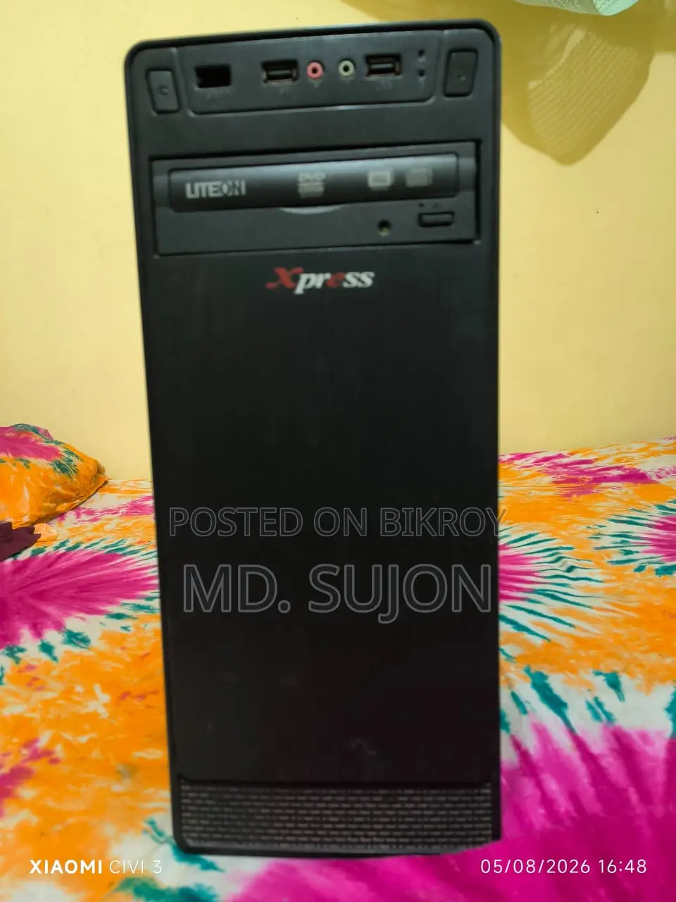 Desktop Computer 4GB Intel Core I3 SSD 128GB