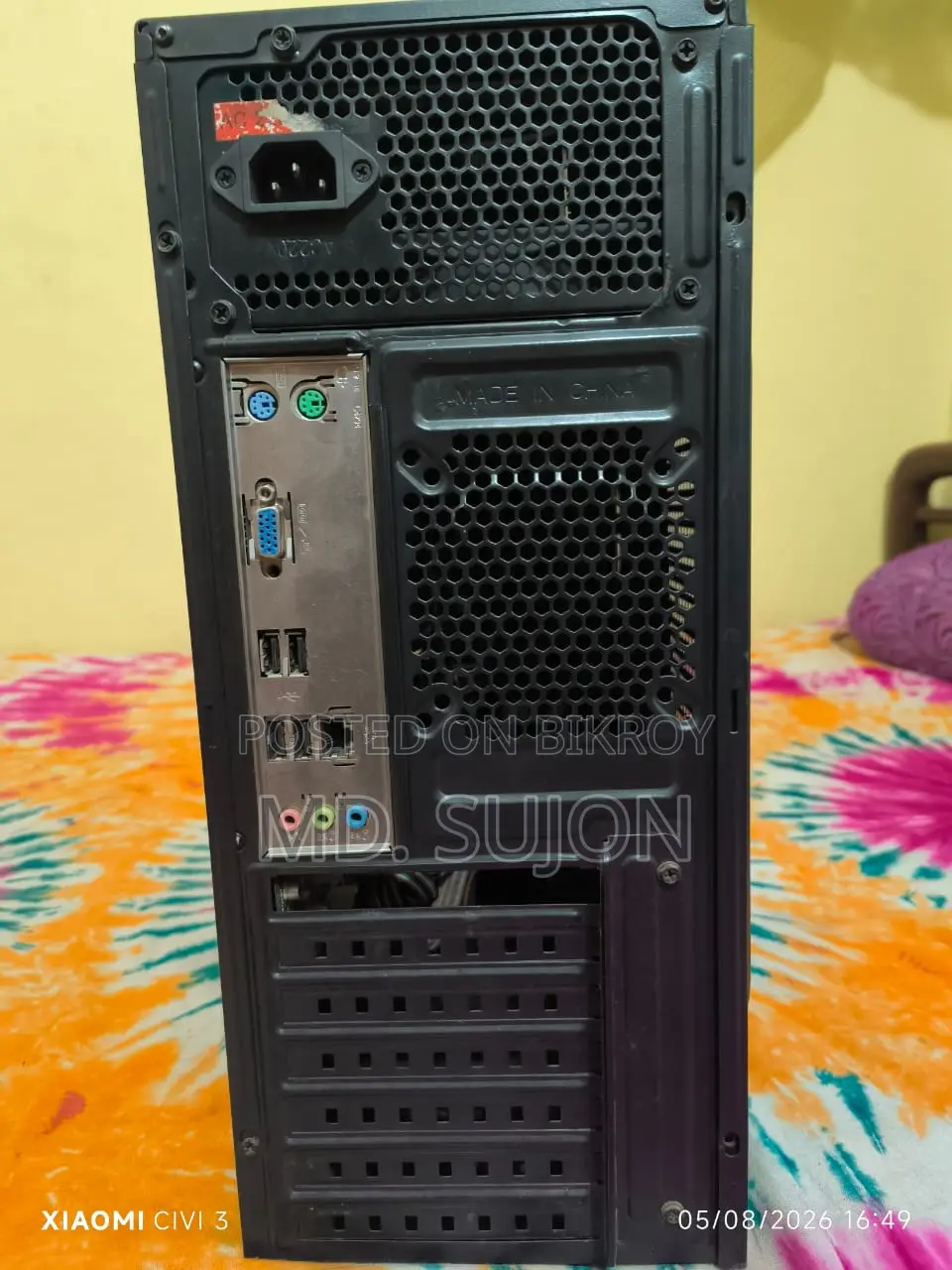 Desktop Computer 4GB Intel Core I3 SSD 128GB