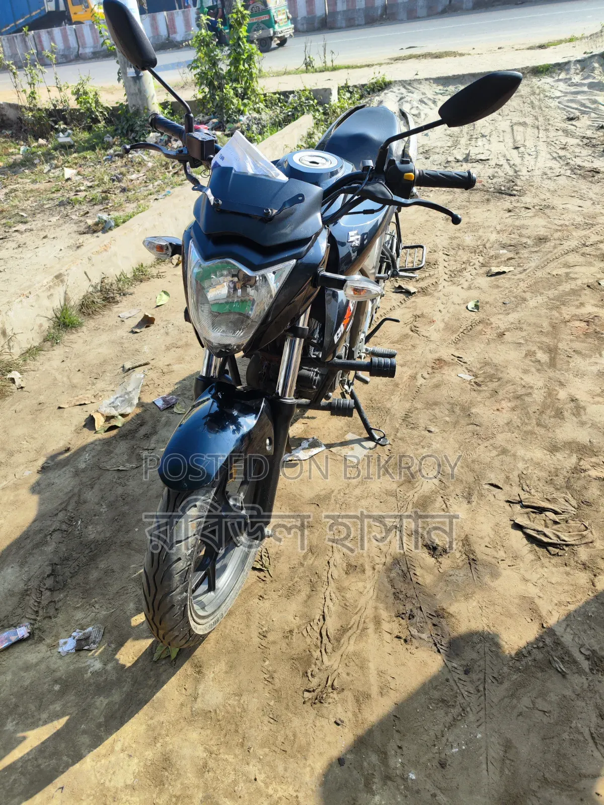 Suzuki Gixxer Monotone 2023 Black