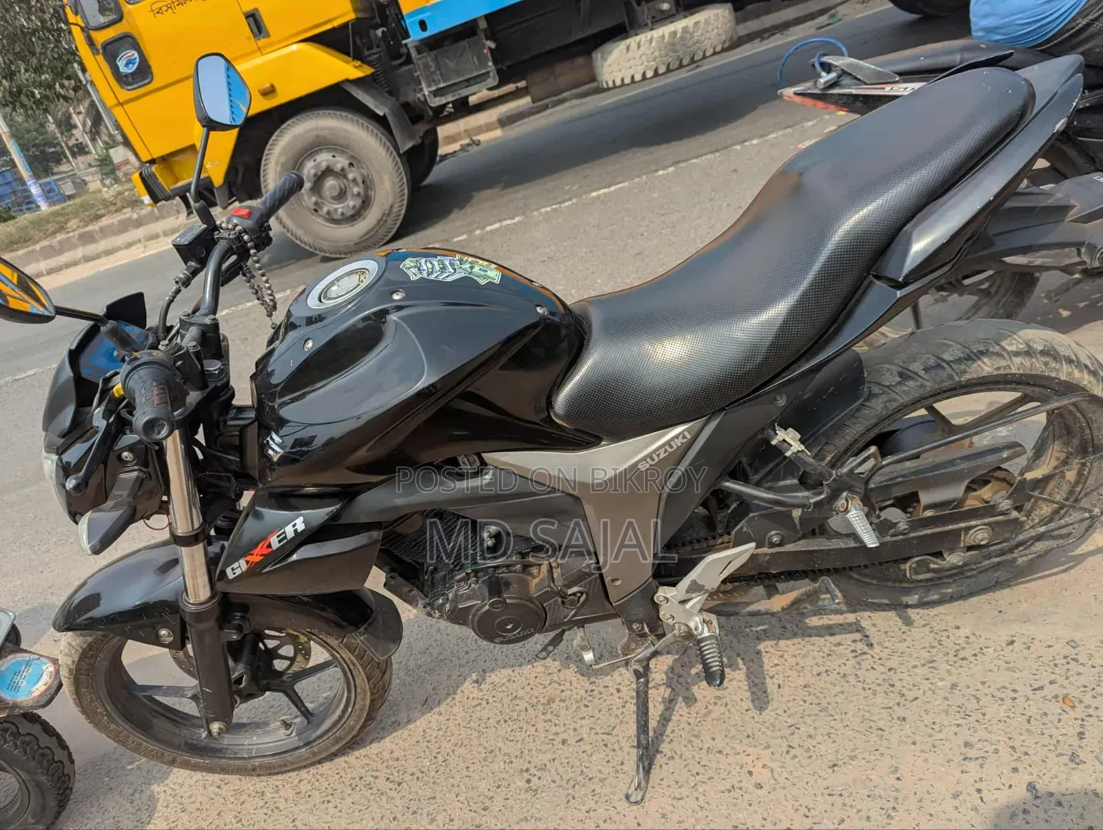 Suzuki Gixxer Monotone 2022 Black