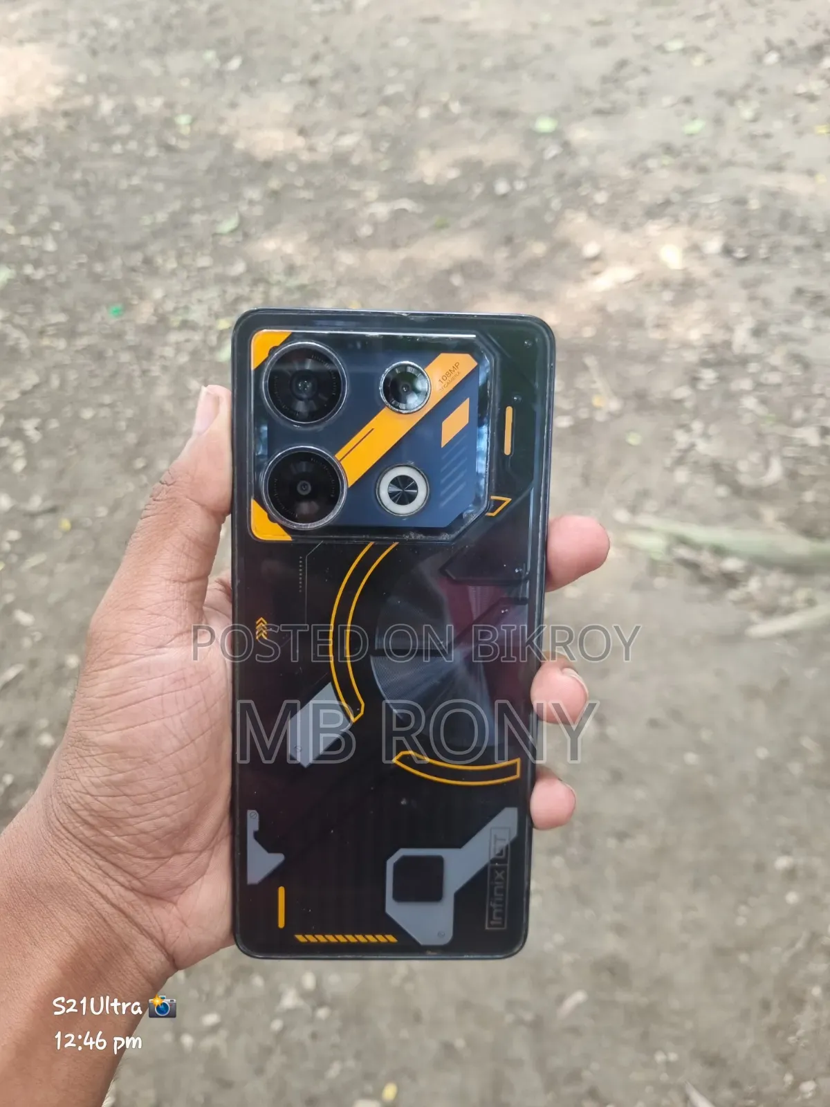 Infinix GT 10 Pro 256 GB Black